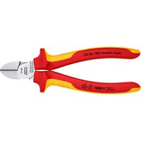 Knipex Seitenschneider 70 06 160, Schneid-Zange, Rot