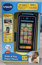 Vtech Slide & Play Piano Phone NEW 12-36 Months Learn Numbers Animals Songs