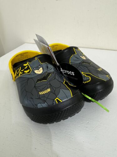 Crocs Batman Children’s Shoes 11 New  - Picture 1 of 3