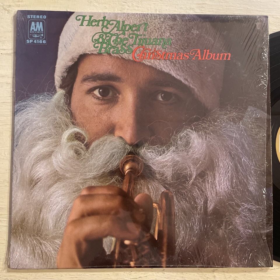 Herb Alpert & The Tijuana Brass Christmas Album LP A&M Holiday + Shrink