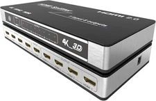 Kago HDMI Splitter 1 in 8 Out – 4K@60Hz, HDMI 2.0, HDCP 2.2, 18Gbps, Plug & Play