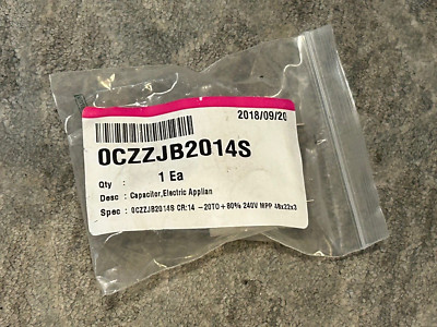 0CZZJB2014S OEM LG REFRIGERATOR RUN CAPACITOR - NEW IN PACKAGE