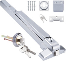 Door Push Bar Panic with Alarm Exit Device with Exterior Lever Emergency Lock,Co