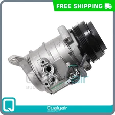 New OEM A/C Compressor 10S17F 4 Poly Clutch 12v