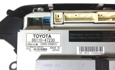 2006-2009 Toyota Prius Info Dash Energy Display Screen – 86110-47220 (Parts Only, Not Working)