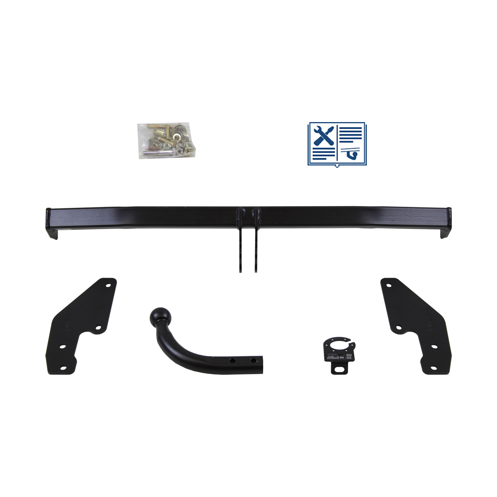 Attelage Renault Twingo 2007 2008 2009 2010 2011 2012 2013 2014 Auto Hak démontable - 2