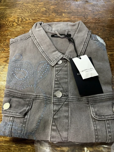 Embellish Denim Saka Jacket. EMBHOL21-1-5-3XL. 🔥NWT🔥 video thumbnail