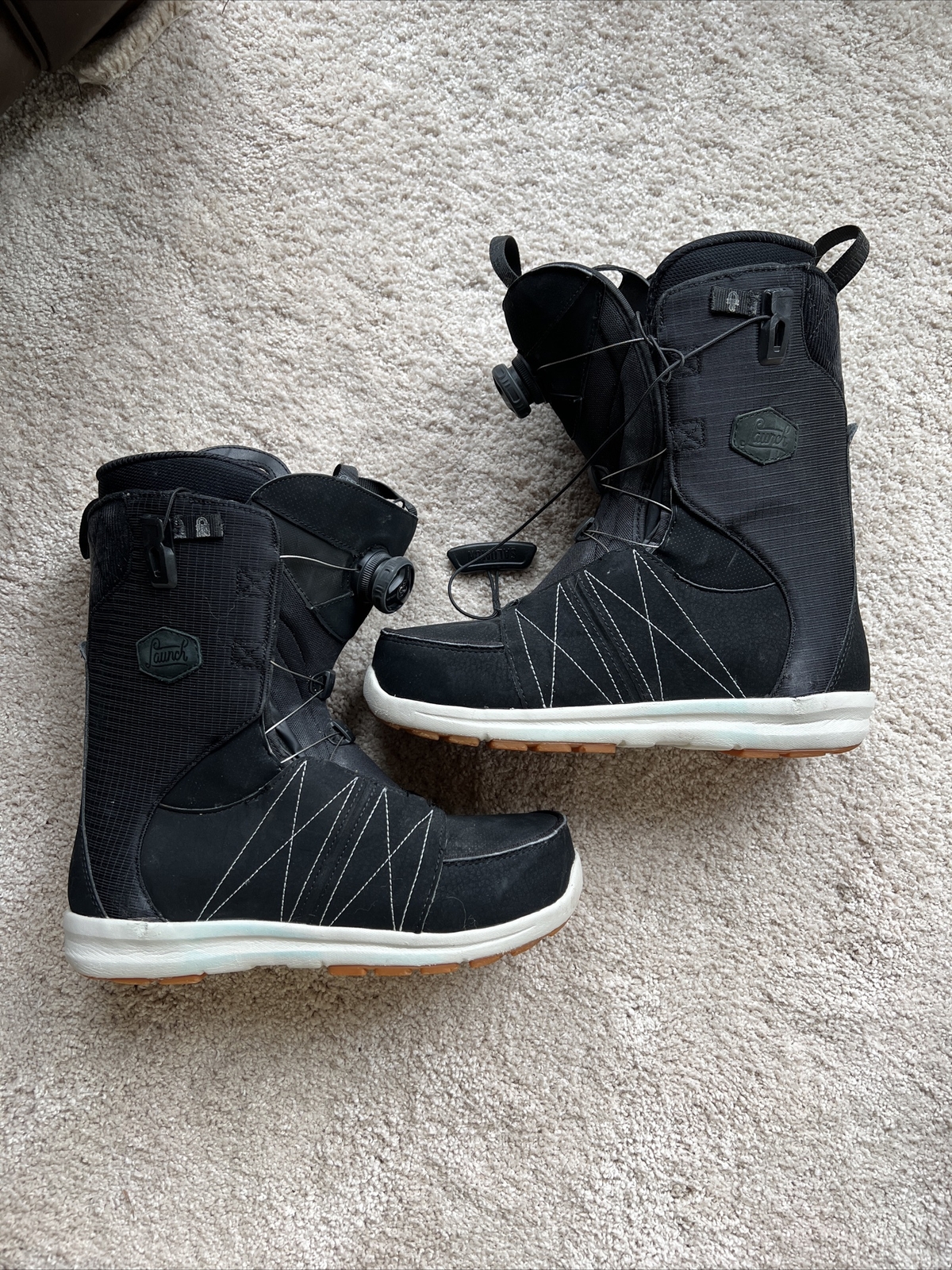 Stivali da snowboard balistici Salomon Launch BOA SJ da uomo taglia 9 5