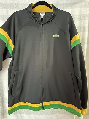 Lacoste Jamaica Tracksuit Top Size (XXL) Black