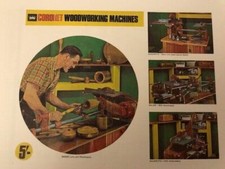 Coronet Holzbearbeitungsmaschinen Katalog & Flyer aus den 60er Jahren Kopie