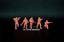 3D Printed 1/72 Pacific Theater of Operations U.S. Marine Corps 5-Person Plain