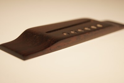 New Custom Replacement Guitar Bridge Gibson B25 LG Reverse Belly Polish Rosewood
