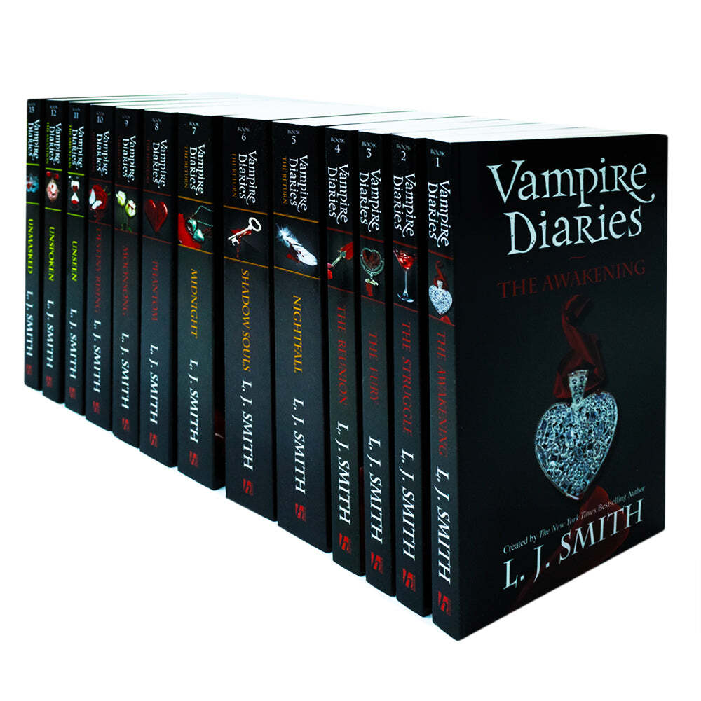 Vampire Diaries: 計11冊(3-13巻) Vampire Diaries Complete Collection 13 Books Set by L. J. Smith (T