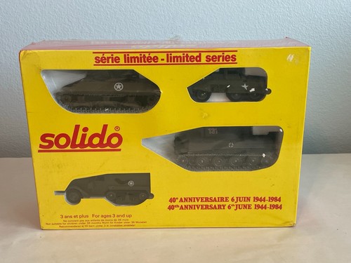 Solido Limited Series 40th Anniversary 6th June 1944 1984 NIB Set A RARE