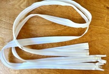 YKK Zippers 66 Inch Long White 1 Box 50 pieces Marine Grade