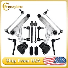 12Pcs Front Lower Control Arms Sway Bars for 2013-2020 Ford Fusion Lincoln MKZ
