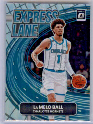 2022-23 Donruss Optic Express Lane Holo LaMelo Ball #11  CHARLOTTE HORNETS