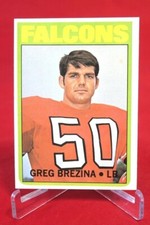 Greg Brezina TOPPS Football Card 1972 #243 NFL Near Mint
