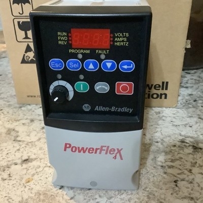 New Allen Bradley 22A-B2P3N104 Powerflex 4 AC Drive 22AB2P3N104 US Free Tax