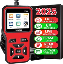 Car OBD2 Scanner Diagnostic Tool, Code Reader, Car Voltage Tester