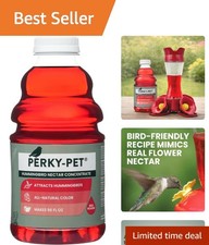 Nutritious 32 oz Hummingbird Nectar Concentrate - 100 Sucrose, Attracts Birds