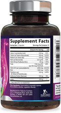 B Complex Vitamins Capsules - Super Complete B-Complex with Vitamin B12 B6 B1...