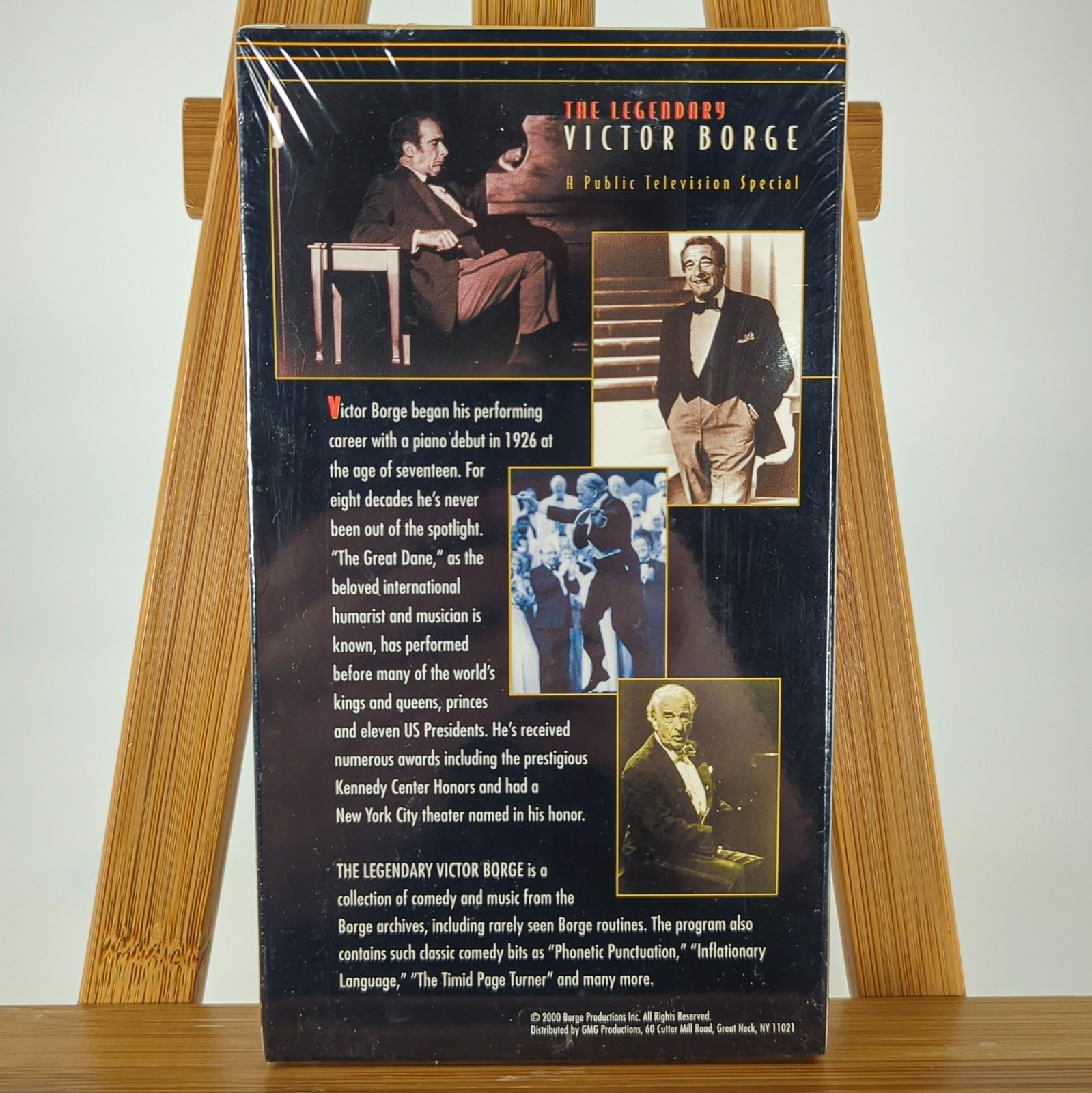 The Legendary Victor Borge VHS Sealed Brand New image 2