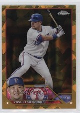 2023 Topps Chrome Sapphire Edition Gold 41/50 Yoshi Tsutsugo #404 0c6