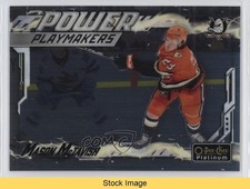 2024-25 O-Pee-Chee Platinum Power Playmakers Mason McTavish #PM-6 READ 0p6