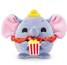 Snackles Disney 14-inch Plush (Dumbo) by ZURU, Plush with Snack Accessory
