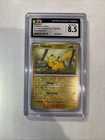 Pokemon Pikachu 151 MEW EN Reverse Holo #025 CGC 8.5