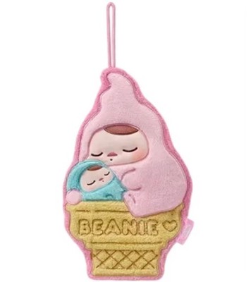 New Pop Mart Pucky Egg Beanie Series Hand Towel Egg Waffle Cone Unopened