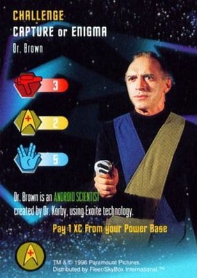 Dr. Brown - Star Trek - Star Trek TCG