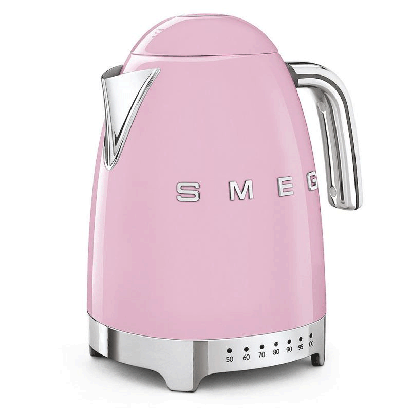 Smeg KLF04PKEU Wasserkocher Pastelrosa, Anti-Rutsch-FüßE Leistung 2400W