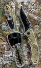 Realtree Xtra EDC Folding Knife and Neck Sheath Survival Paracord Combo