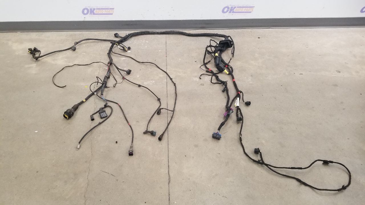 2004 LAMBORGHINI GALLARDO 5.0L ENGINE BAY INJECTION WIRE HARNESS LEFT DRIVER