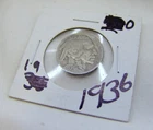 1936-P Buffalo Nickel Coin! - NO RESERVE!
