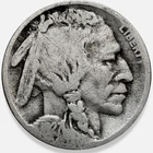 1927-D Buffalo Nickel 5c Good G+ * Original Surfaces * 1927D #1