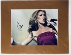 CELINE DION Signed Original 8x10 Photo Matted Authentic Autograph w/COA — photo 1