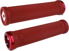 ODI L33RFDR-R Ruffian V2.1 Grips 135mm Dk. Red/Red Stnls Steel Screws