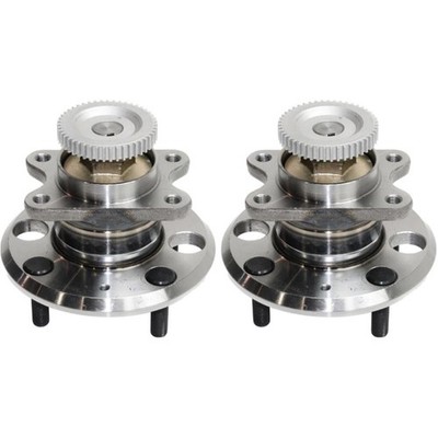 Wheel Hub Rear L&R ABS 4 Lugs 4WD Kia Optima 01-06 Hyundai Sonata 99-05