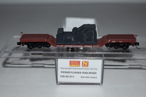 Vagón plano pesado ferrocarril Pennsylvania escala N MTL 10900011 470019 C58629 | Condition: Used