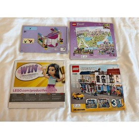 Lego Friends Heartlake Shopping Mall 41058 Instruction Manuals Set of 4 Booklets