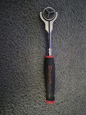 Snap-on Th737 -14dr. Round Swivel Head Red Soft Grip Handle Ratchet-usa