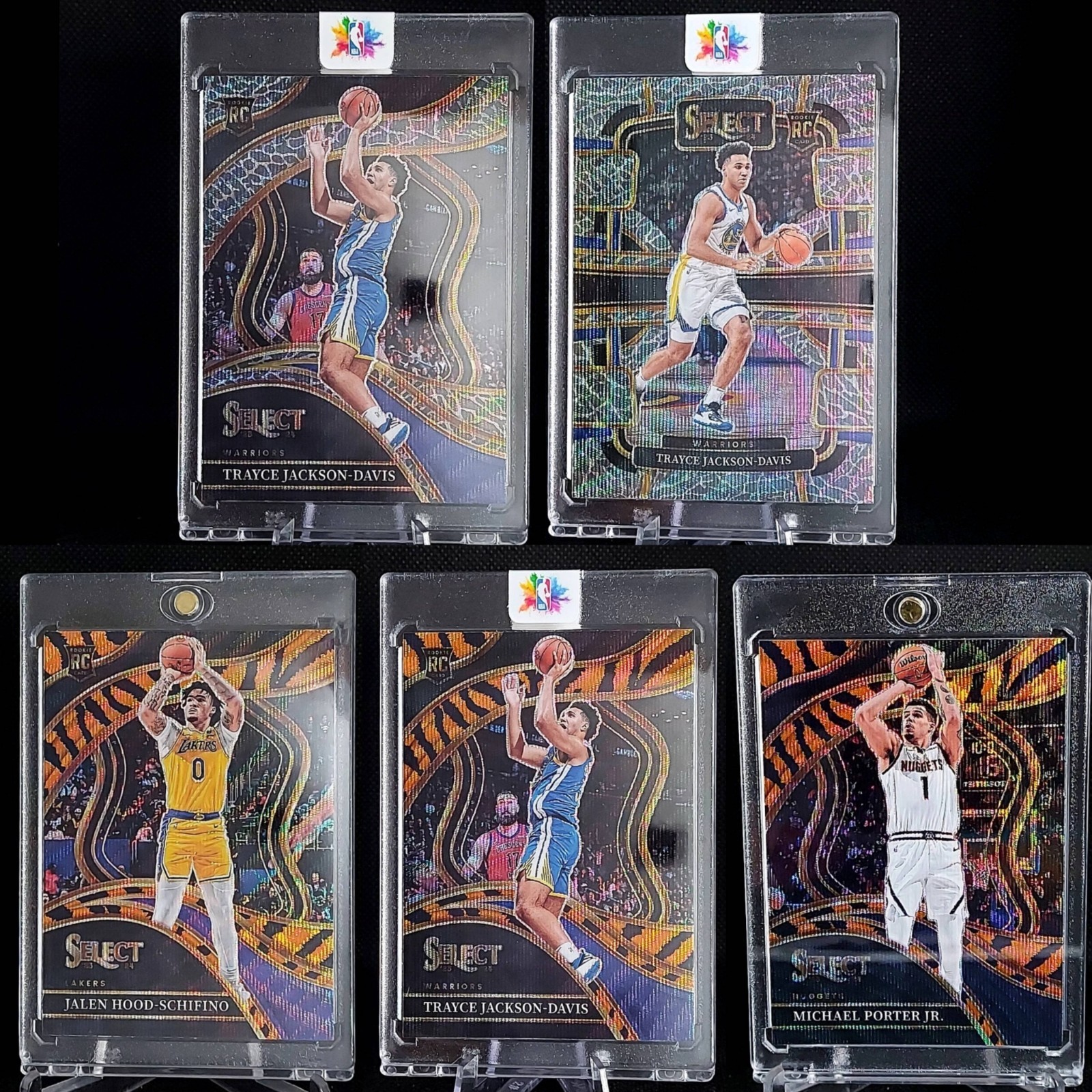 2023 Panini Select Elephant Courtside Trayce Jackson-Davis RC SP Case Hits MPJ +