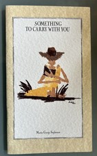 Martin Stephenson - Something To Carry With You rare book, personally signed