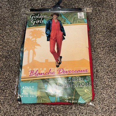 New!NWT. The Golden Girls Blanche  Devereaux Costume Size S/M