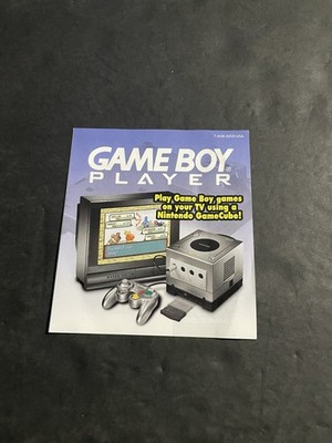 Nintendo Pokemon Ruby Sapphire GBA gameboy advance Insert T-agb-axve-usa