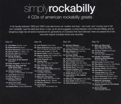 Simply Rockabilly / Diverse von VERSCHIEDENEN KÜNSTLERN [Audio CD]