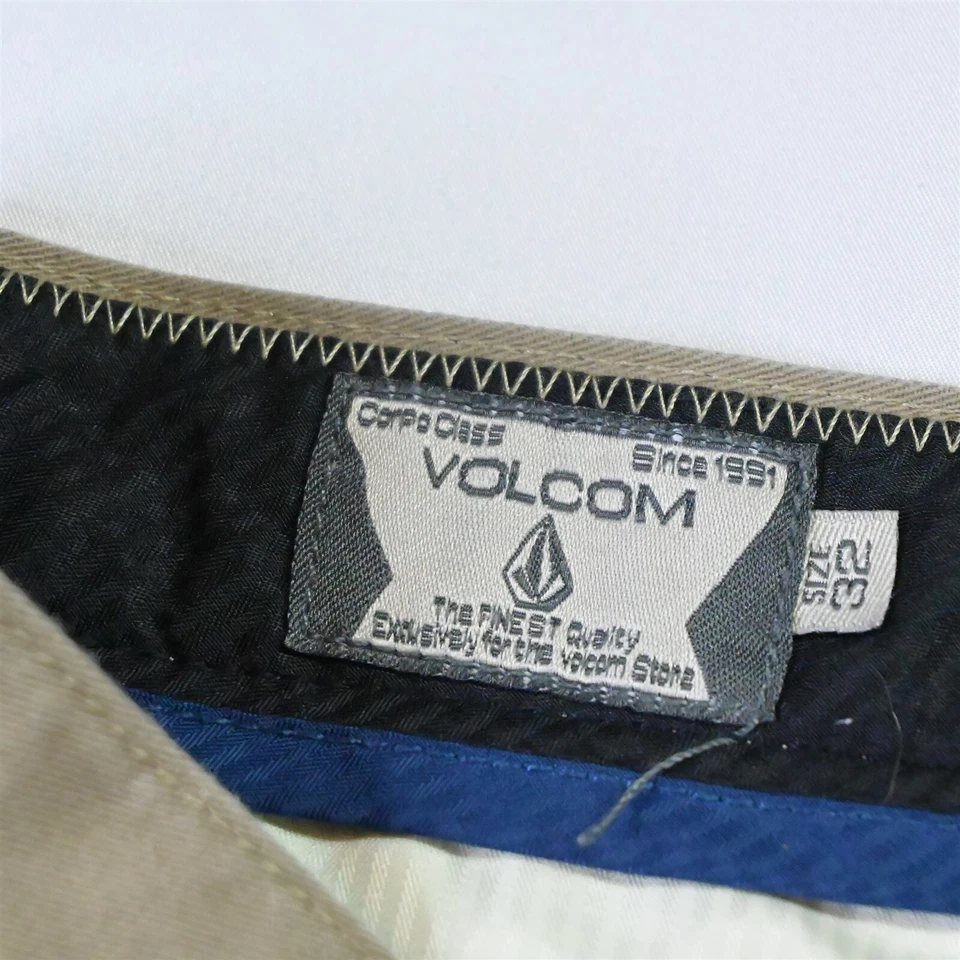 Volcom 32 x 10" Khaki A09313S0SR True to This Chino Shorts - Image 3 of 4